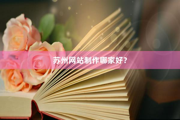 苏州网站制作哪家好？